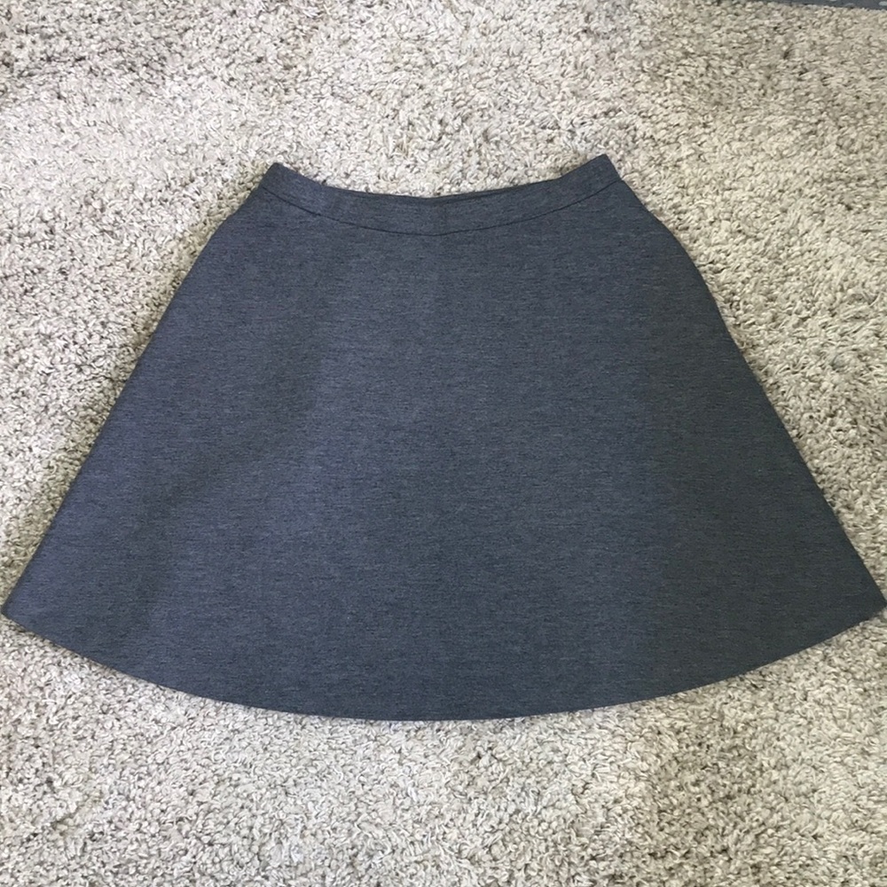 A-line gray skirt with pockets!